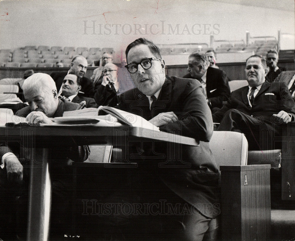 1961 Press Photo Horace Weldon Gilmore federal judge - Historic Images