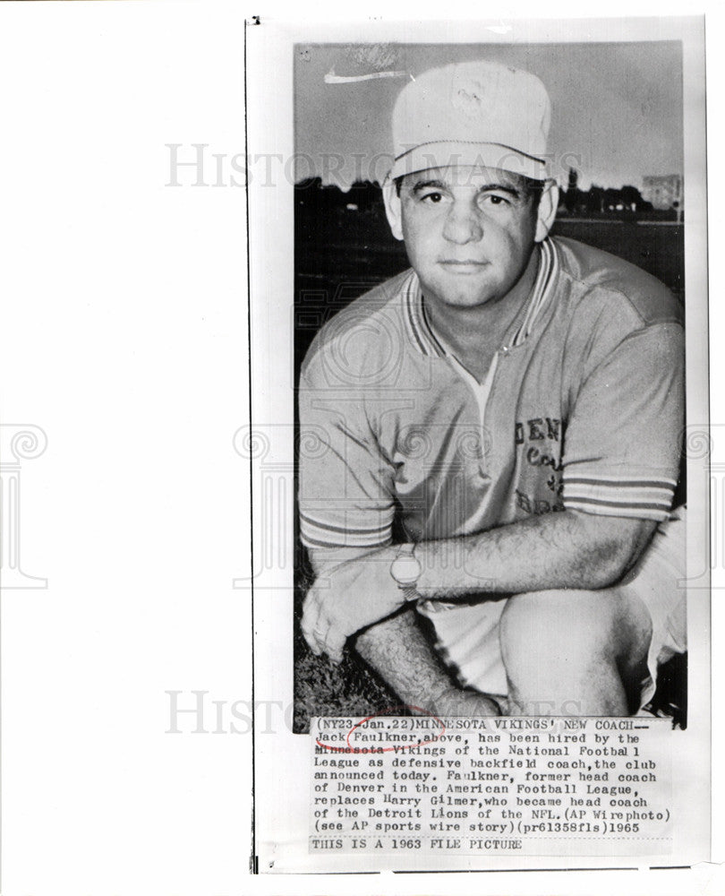 1965 jack faulkner  coach administrator-Historic Images