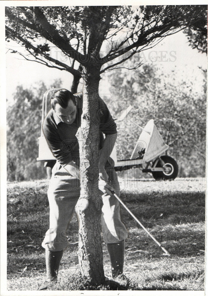 1961 Press Photo Max Faulkner golfer - Historic Images