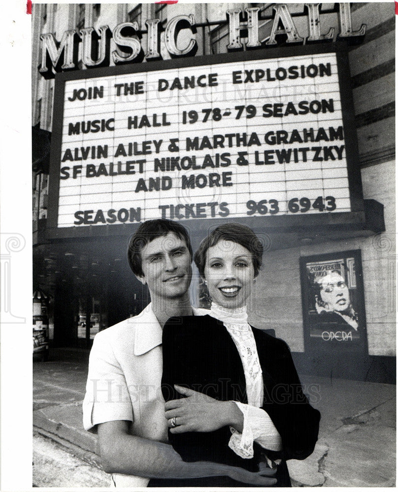 1978 Press Photo Victoria Giorfi John McFall SF Ballet - Historic Images