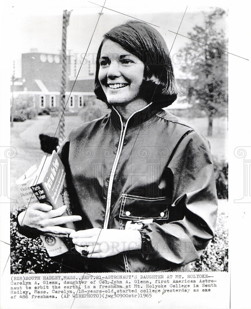 1965 Carolyn Glenn John Mt Holyoke College-Historic Images