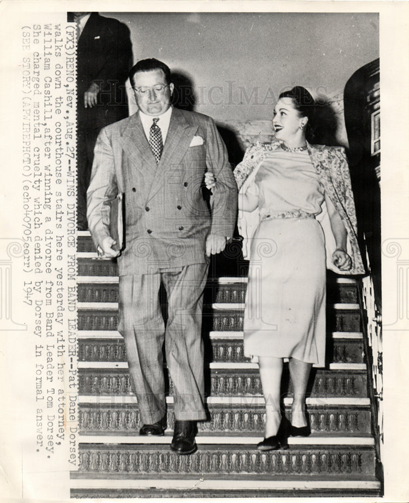 1947 Pat Dane Dorsey &amp; William Cashill - Historic Images