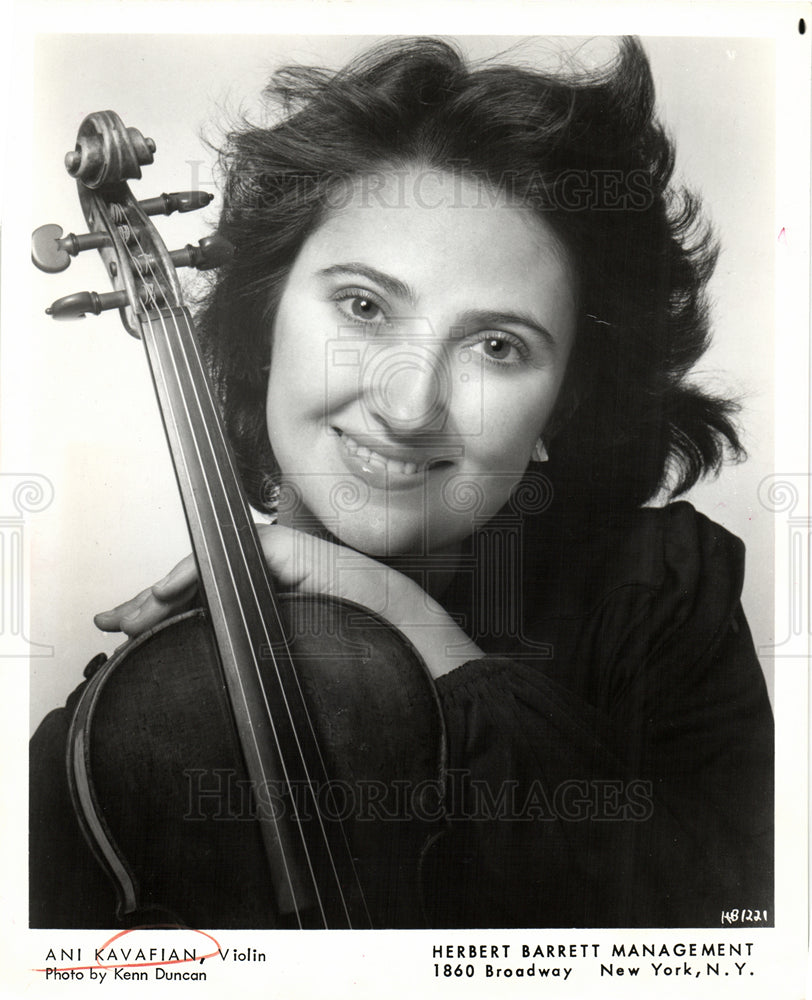 1980 Press Photo Ani Kavafian violinist - Historic Images