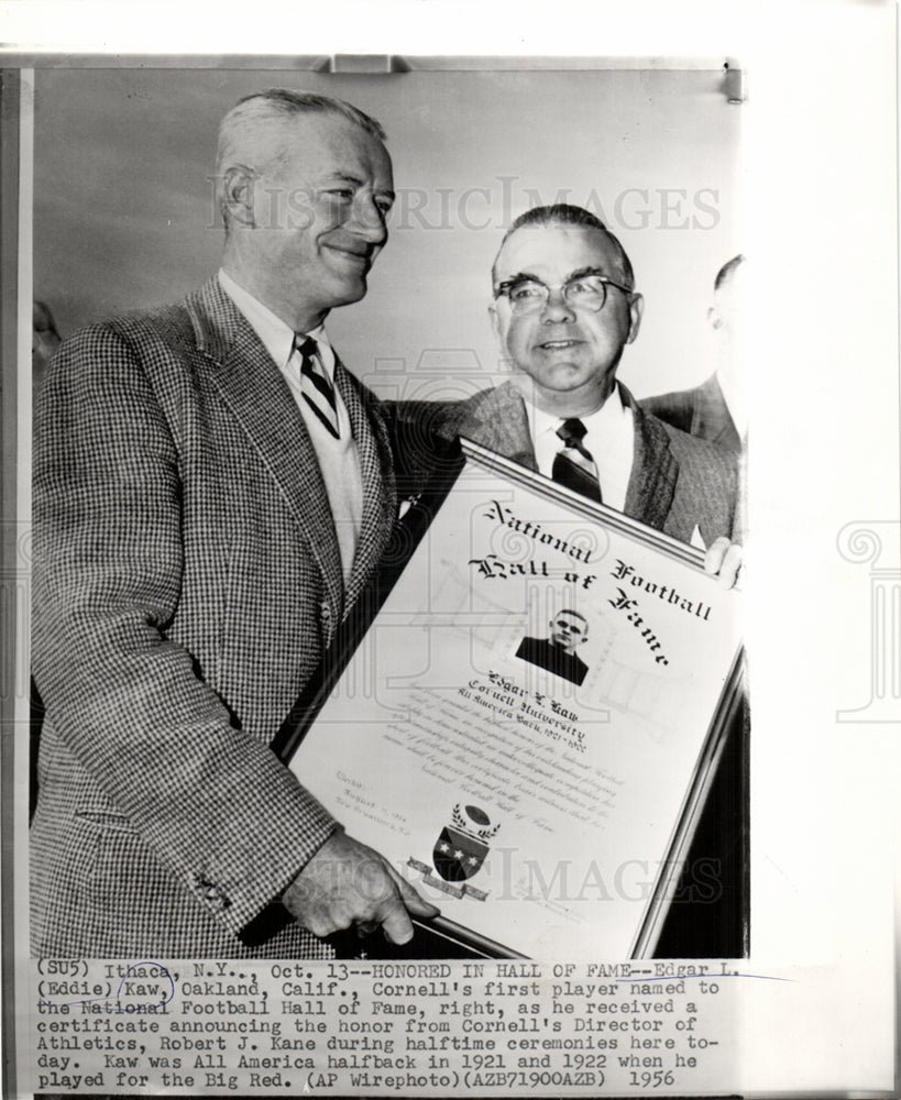 1956 Edgar Kaw Football Hall Of Fame 1956-Historic Images