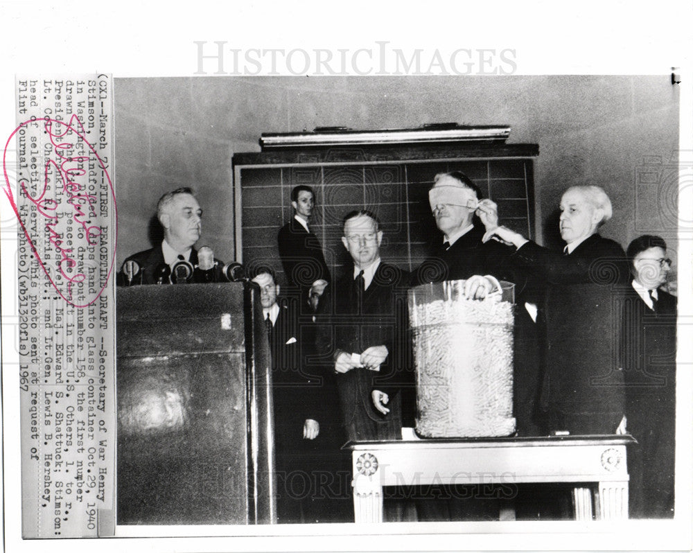 1967 Press Photo Henry Stimson Lawyer - Historic Images