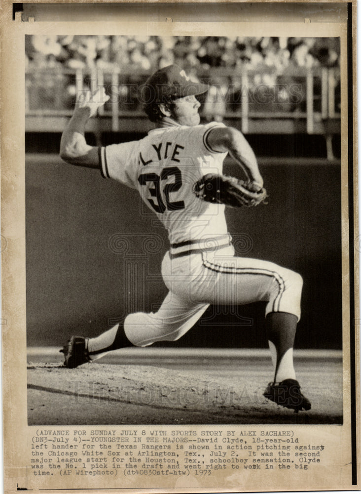 1973 Press Photo David Eugene Clyde - Historic Images