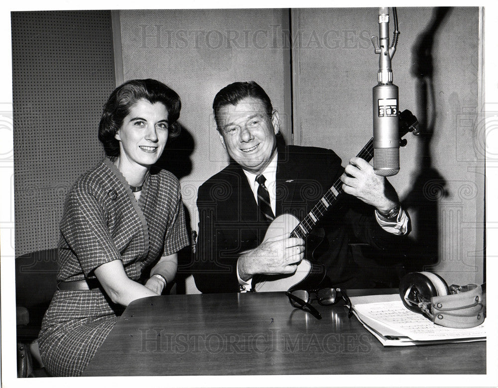 1964 Press Photo Rosemary MC  Gann CBS - Historic Images