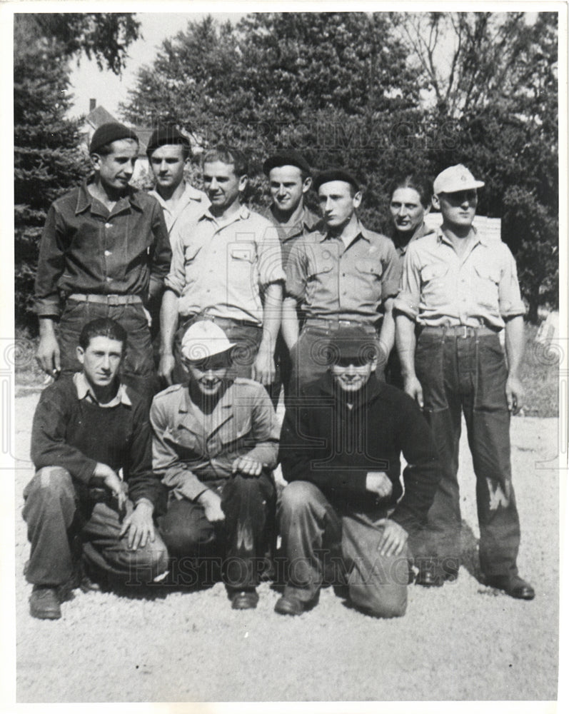 Press Photo World War two, Prisoners of War - Historic Images