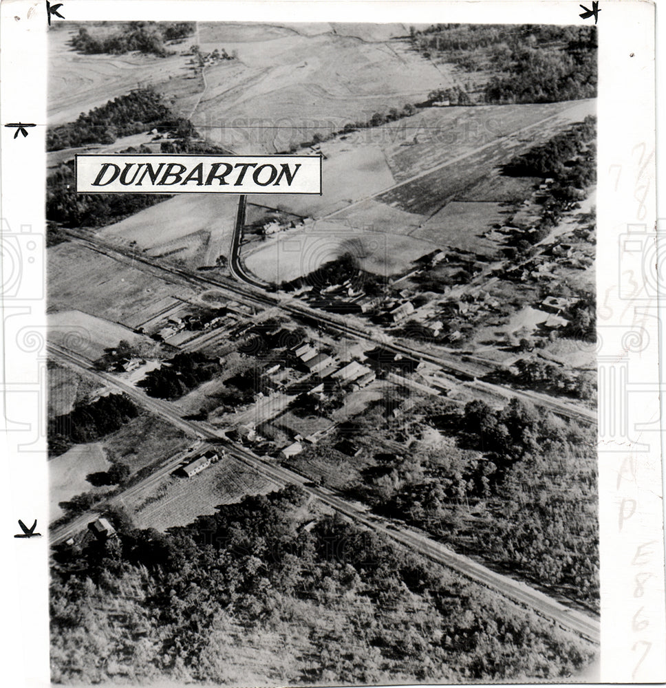 1950 Press Photo Hydrogen bomb plant Dunbarton - Historic Images