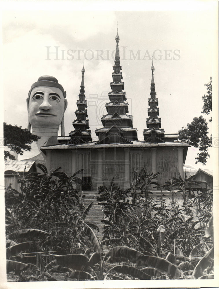 1932 budha pagoda Burma-Historic Images