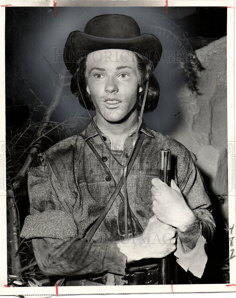 1970 Young Man dressed as Cowboy - Historic Images