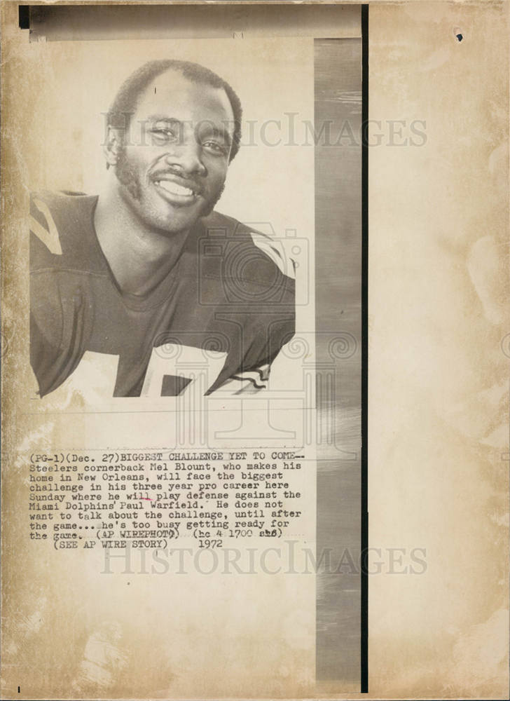 1972 Mel Blount-Historic Images