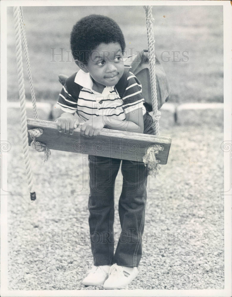 Press Photo Emmanuel Lewis Actor - Historic Images