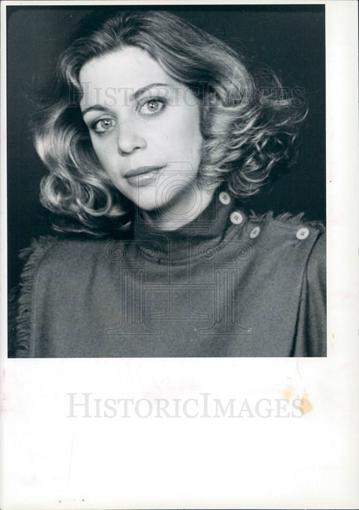 1980 Press Photo linnea lannon fashion editor - Historic Images