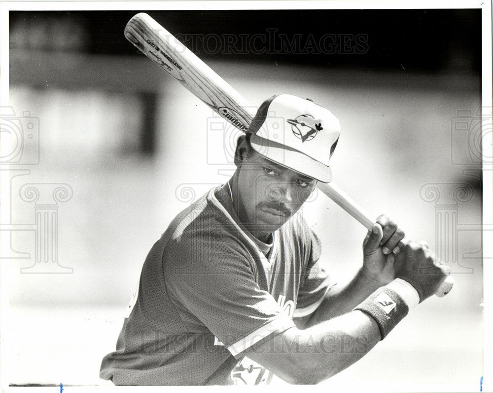 1988 Press Photo willie baseball texas blue rays - Historic Images