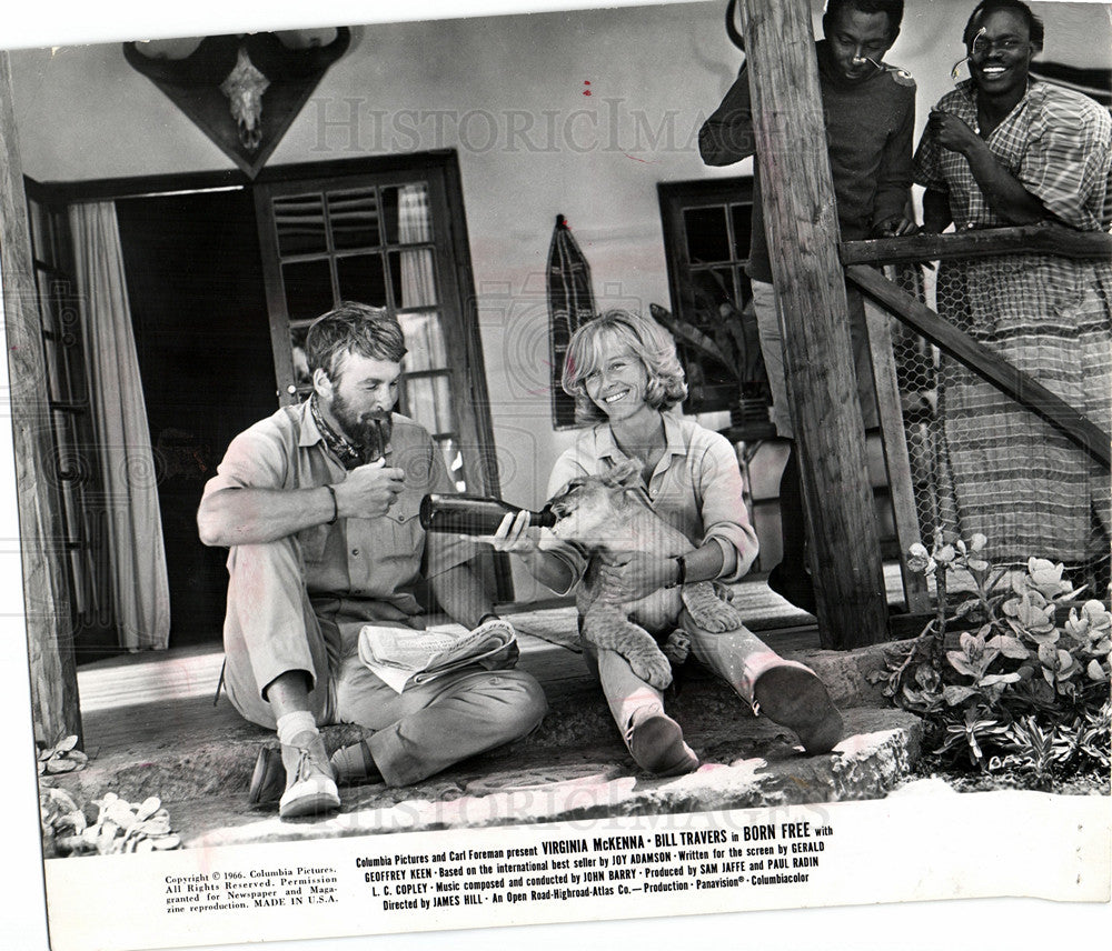 1966 Press Photo Virginia McKenna British actress - Historic Images