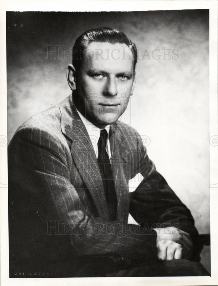 1952 Press Photo Bob Considine Writer - Historic Images