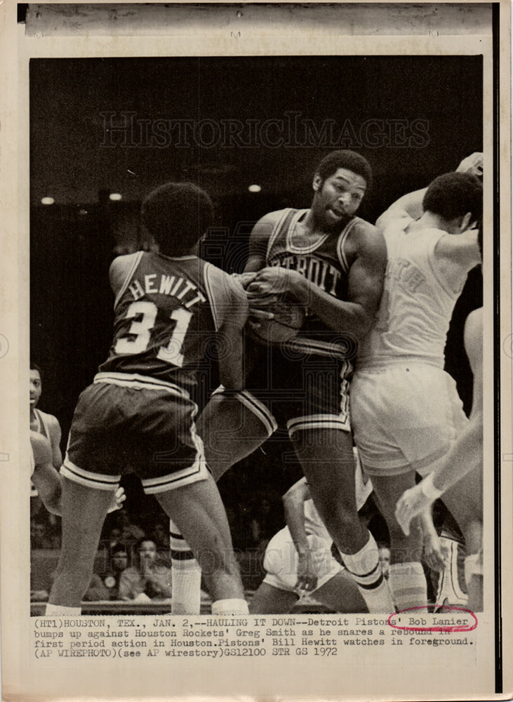 basketball Bob Lanier Detroit Pistons-Historic Images