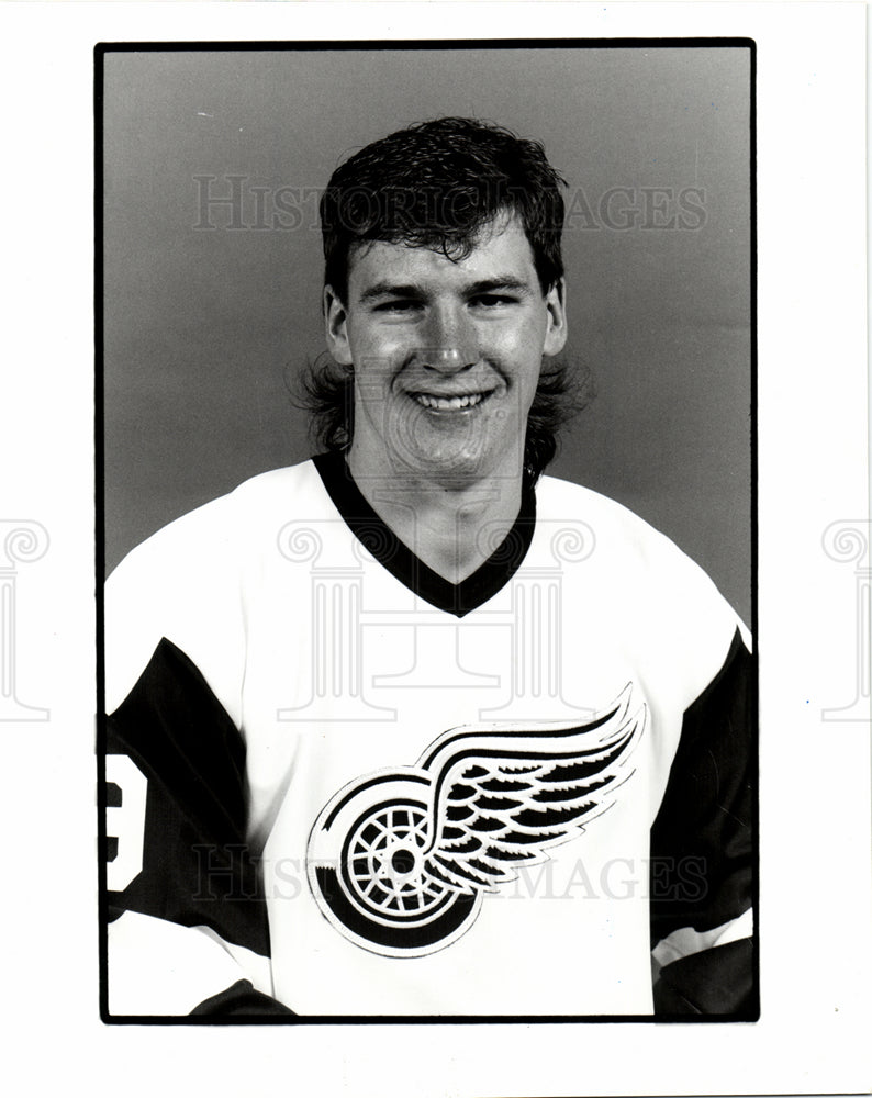 Press Photo Keith Primeau Hockey Detroit Redwings - Historic Images