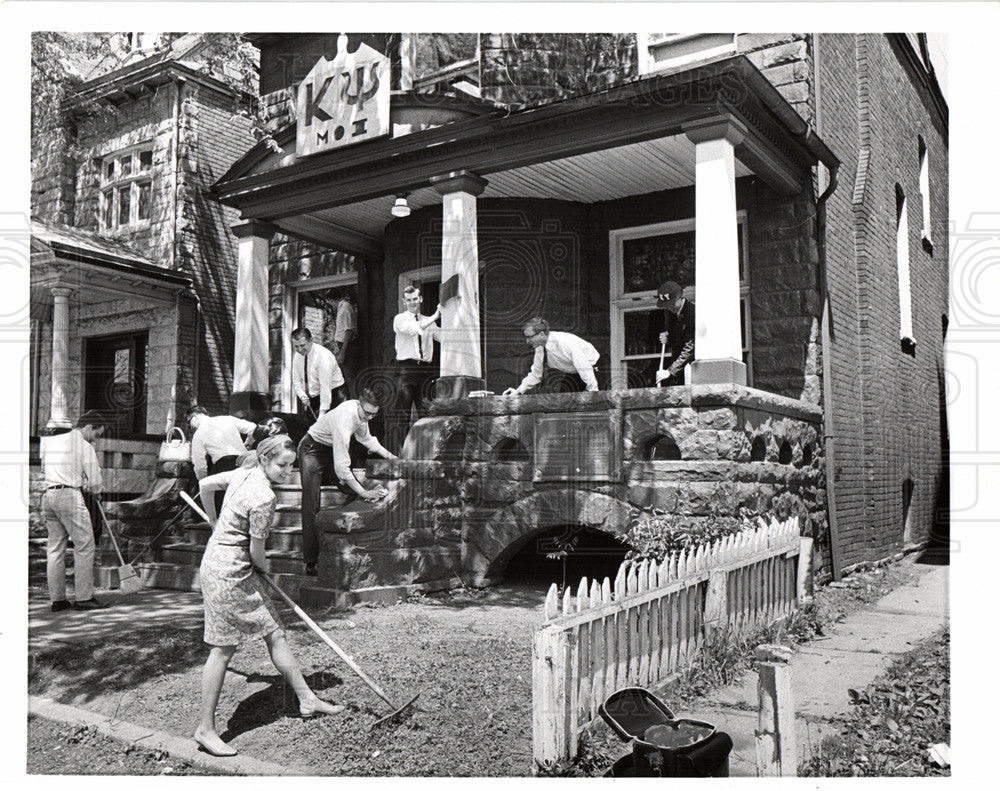 1967 Press Photo Pilot Charles A. Lindbergh birthplace - Historic Images