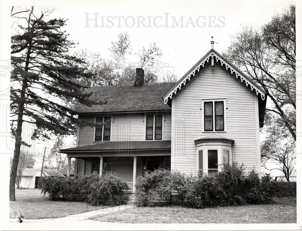 1936 Press Photo General John J. Pershing old house - Historic Images