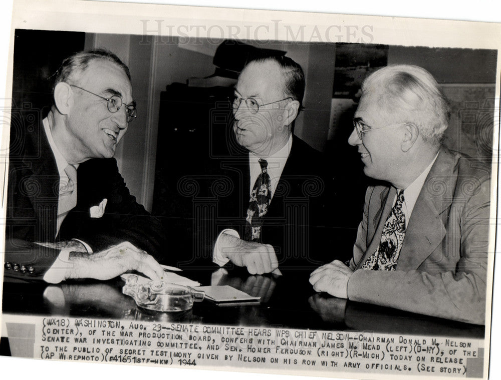 1944 Donald M. Nelson  War Investigation-Historic Images