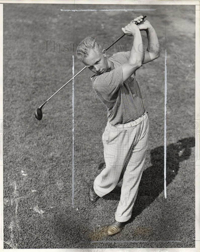 1937 roy nelson detroit golfer-Historic Images