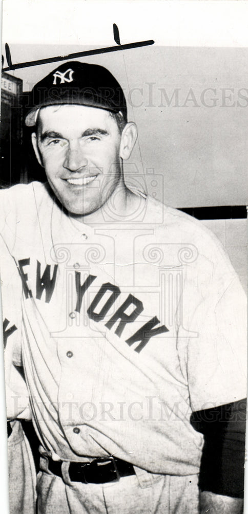 1948 Johnny Lindell Baseball Yankees-Historic Images