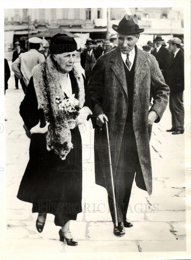 1934 Press Photo MRS.WILLIAM HOWARD TAFT, GREECE - Historic Images