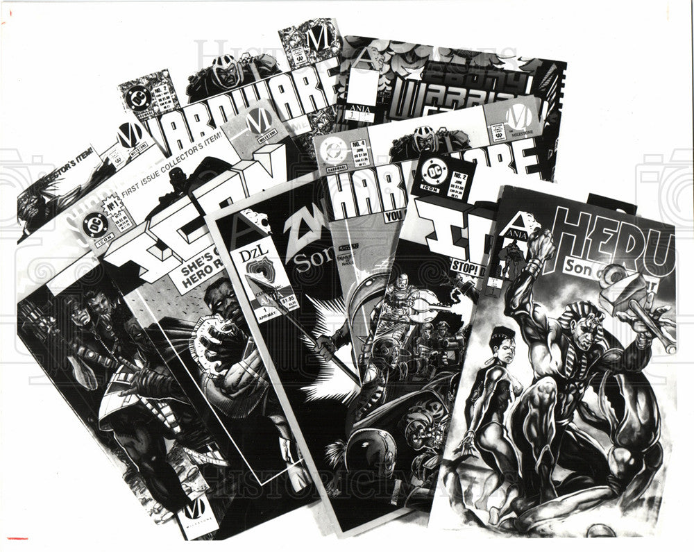 1933 Press Photo comic book consumer market - Historic Images