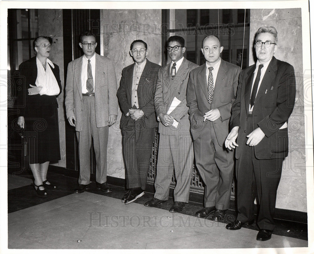 1954 Press Photo McCarthy Trial Communist Party - Historic Images