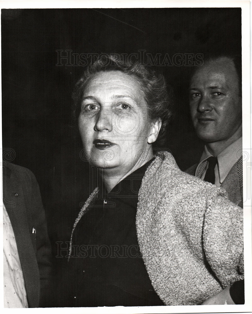 Mary Winter Hearing Detroit Smith Act-Historic Images