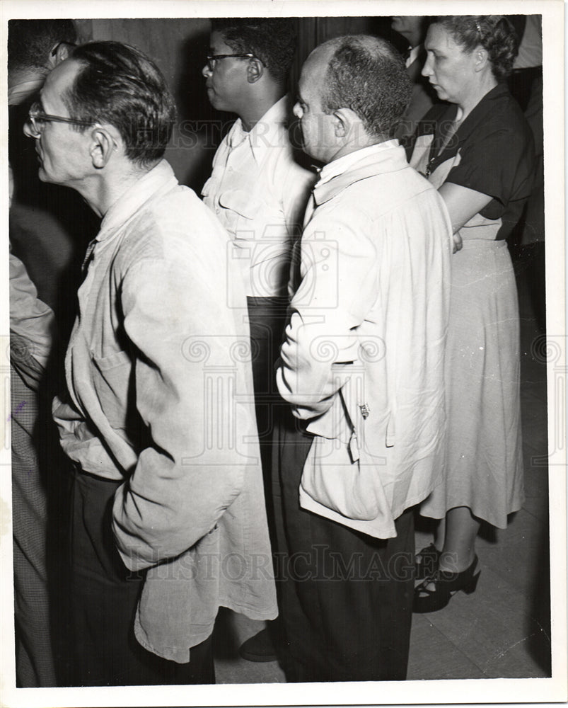 1952 Press Photo winter communists nathan kaplan - Historic Images