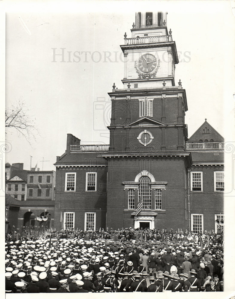 1931 Independence Hall US Historic park-Historic Images