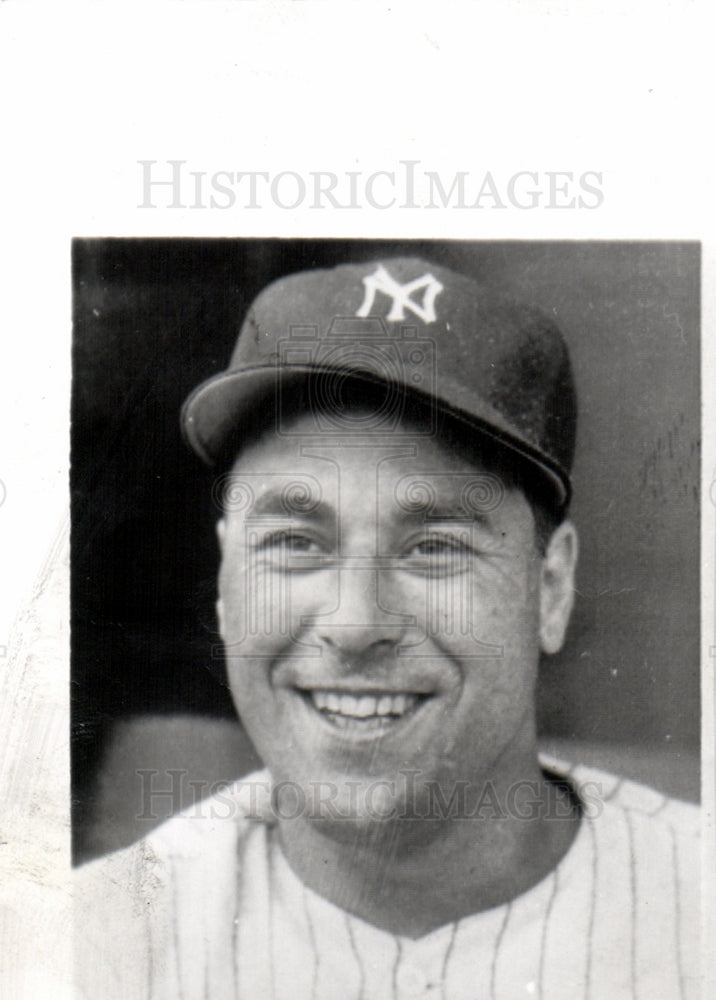 1950 Press Photo Vic Raschi Baseball Pitcher MLB - Historic Images