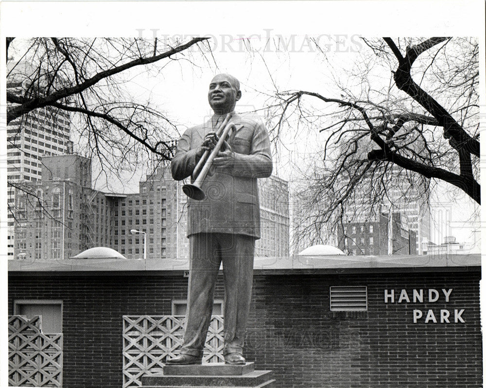 1986 Press Photo W.C. Handy Blues Composer Musician - Historic Images