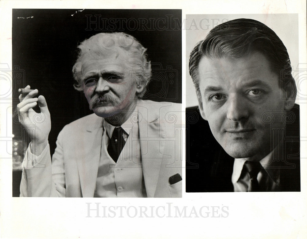 1966 Press Photo Mark Twain American Author Humorist - Historic Images