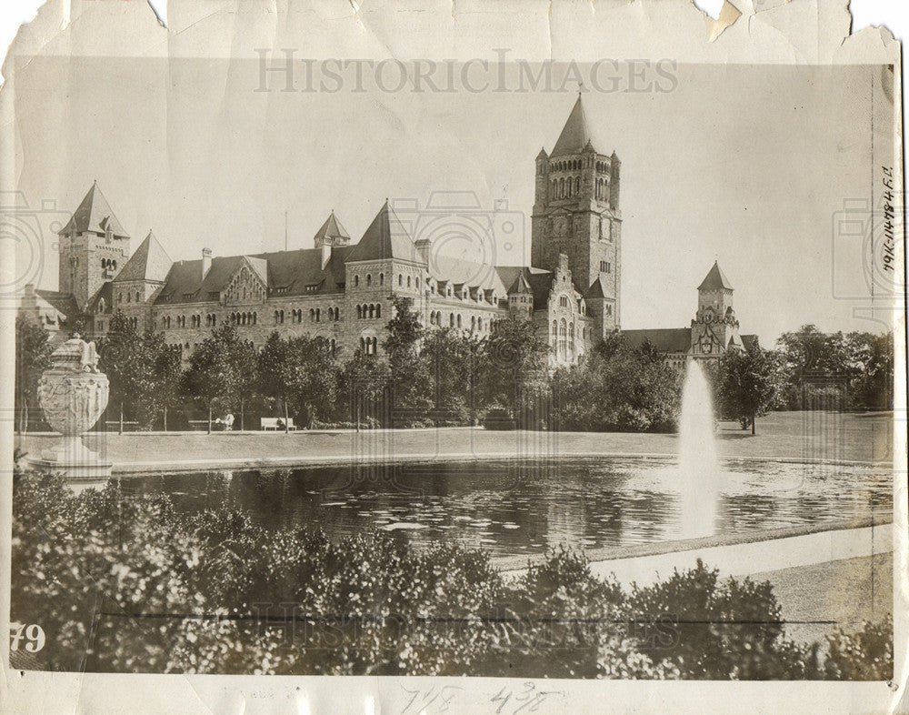 Press Photo Emperor Germany Posen Imperial Castle - Historic Images