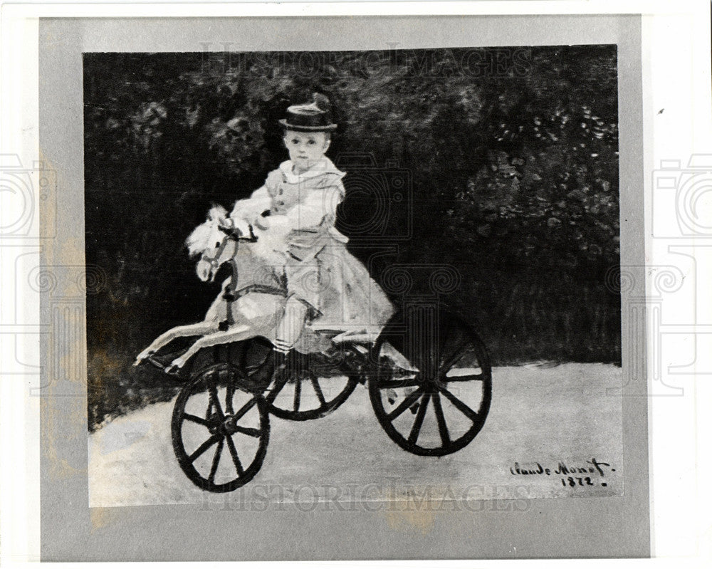 1979 Claude Monet Jean Tricycle Painting - Historic Images