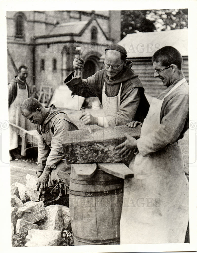 1932 Press Photo Monks religious asceticism - Historic Images