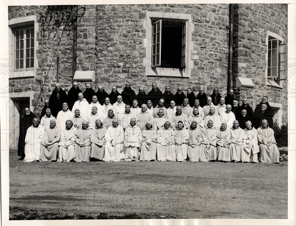 1936 monk Sistercian Sumberland Lady Valley - Historic Images