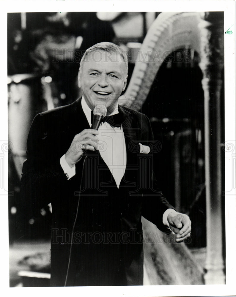 1993 Press Photo Frank Sinatra American actor singer - Historic Images