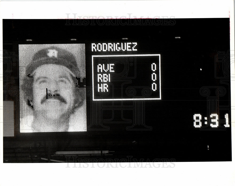 1979 Press Photo TIGER STADIUM Auralio Rodriguez - Historic Images