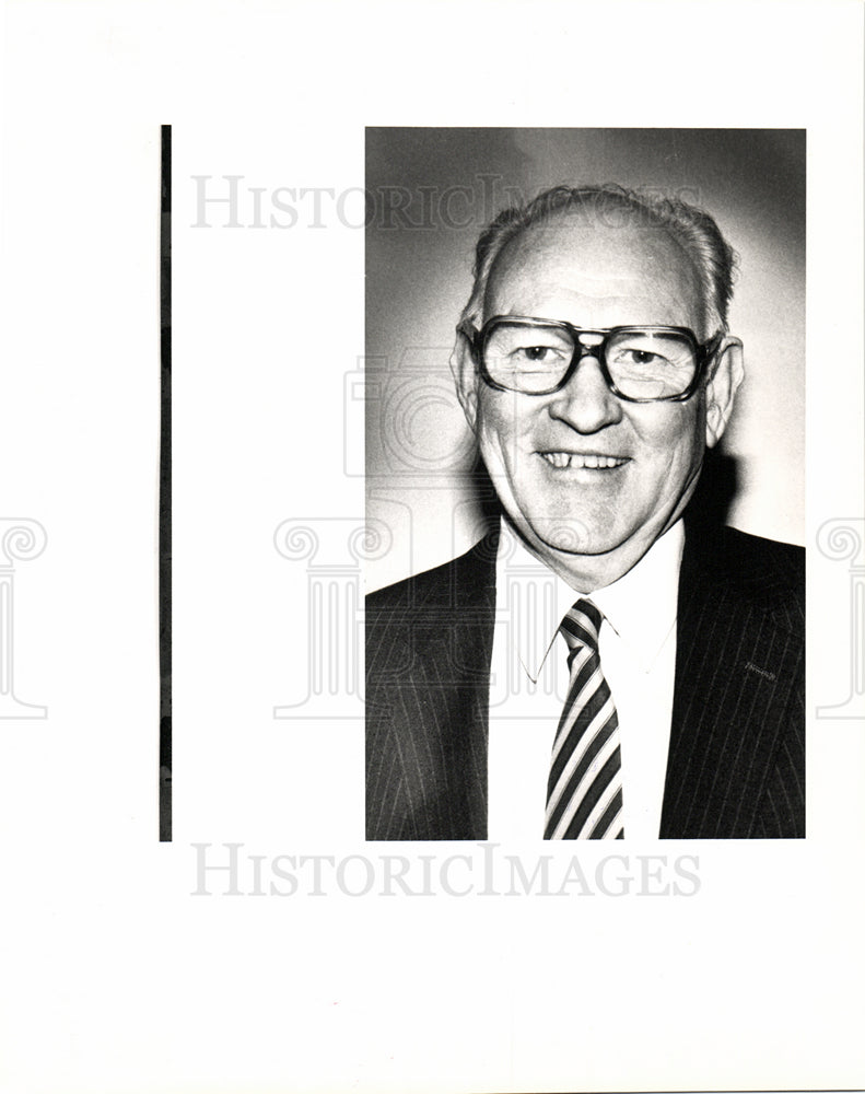 Press Photo Joe McDonald Baseball Executive - Historic Images