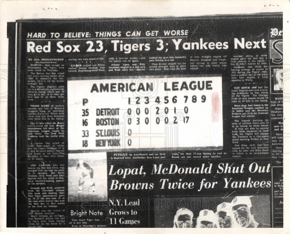 1964 detroit tigers history-Historic Images