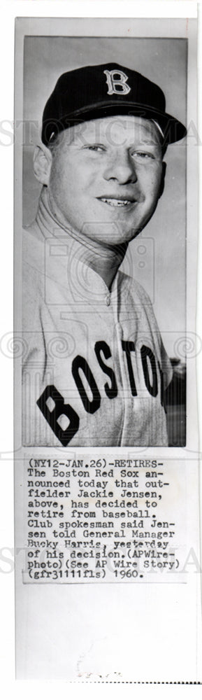 1969 Red Sox outfielder Jansen retire-Historic Images