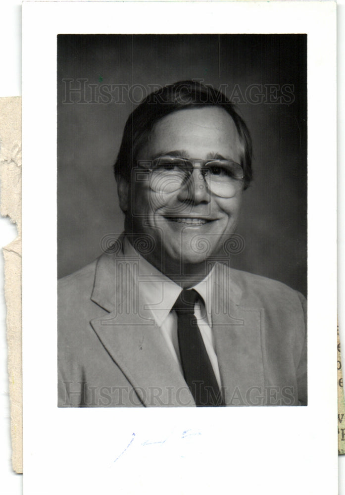 1987 Press Photo JAMES TUCK - Historic Images