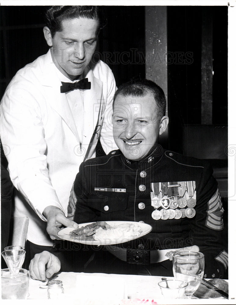 1959 Sgt. Earl Wilson feast Detroit-Historic Images