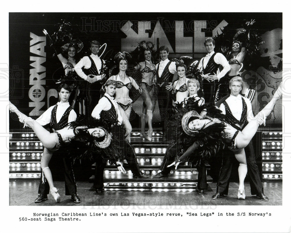 Press Photo Sea Legs Norway Saga Theatre - Historic Images