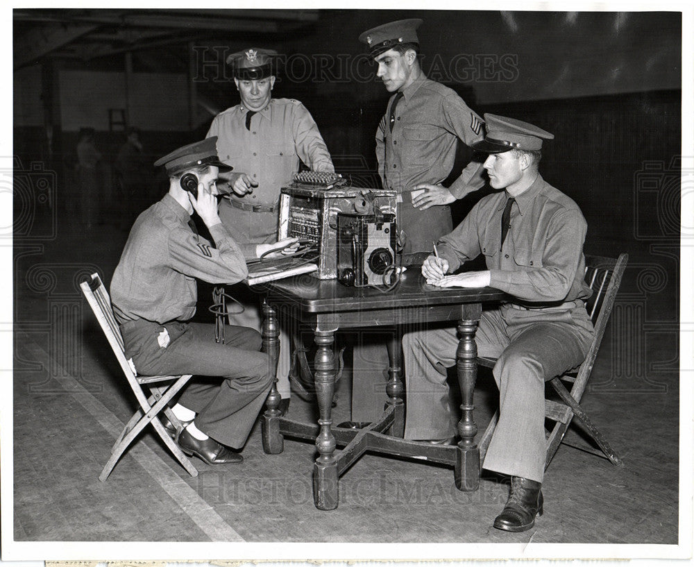 1939 National Guard Drill Telephone Army-Historic Images
